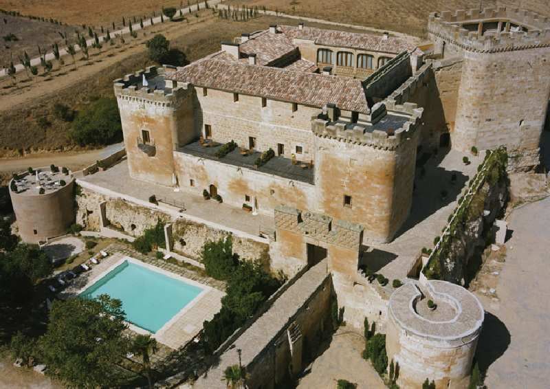 Posada Real Castillo Del Buen Amor Topas Exterior foto